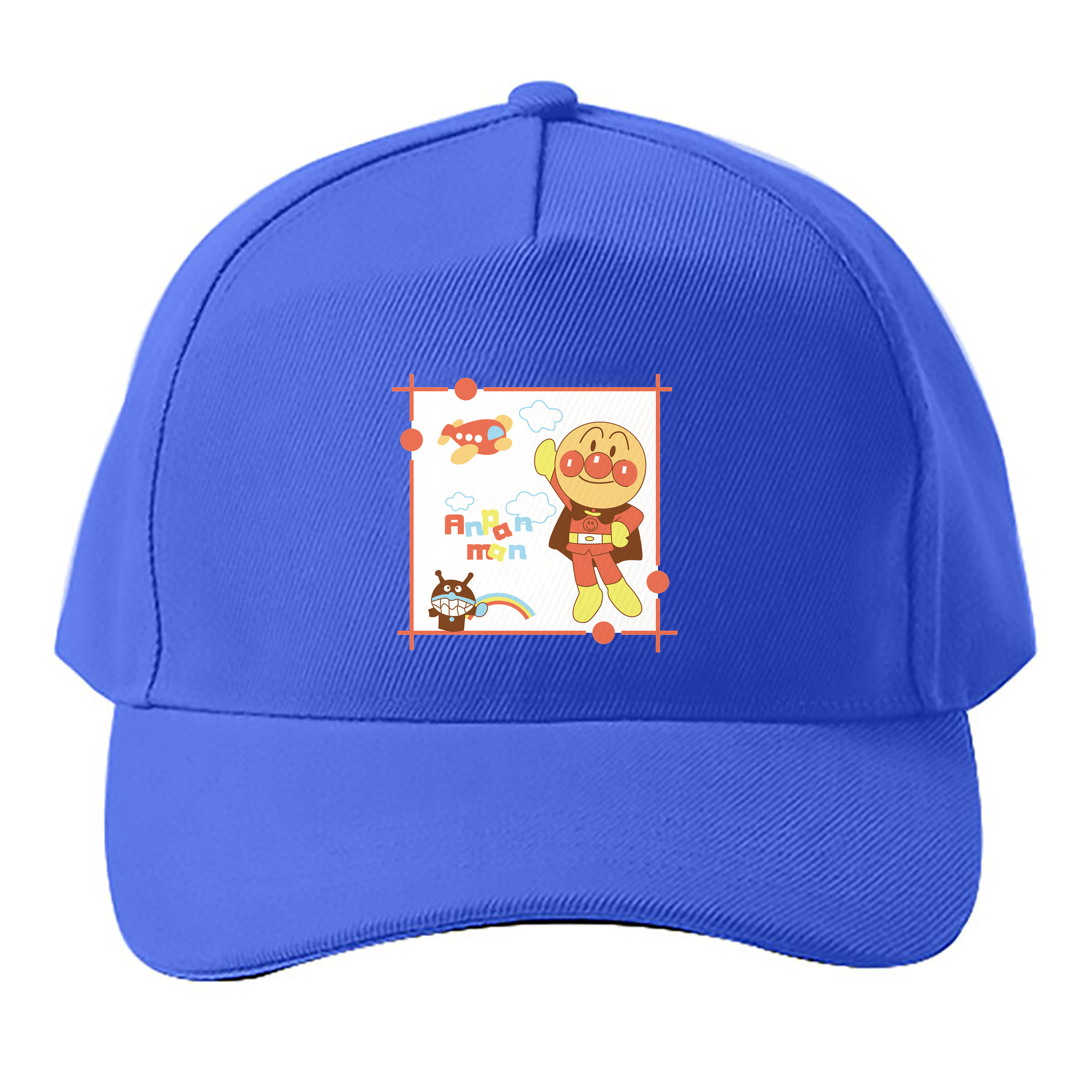 （画像用） アンパンマン Anpanman ベースボールキャップ 綿100％ 男女兼用 帽子 スポーツ